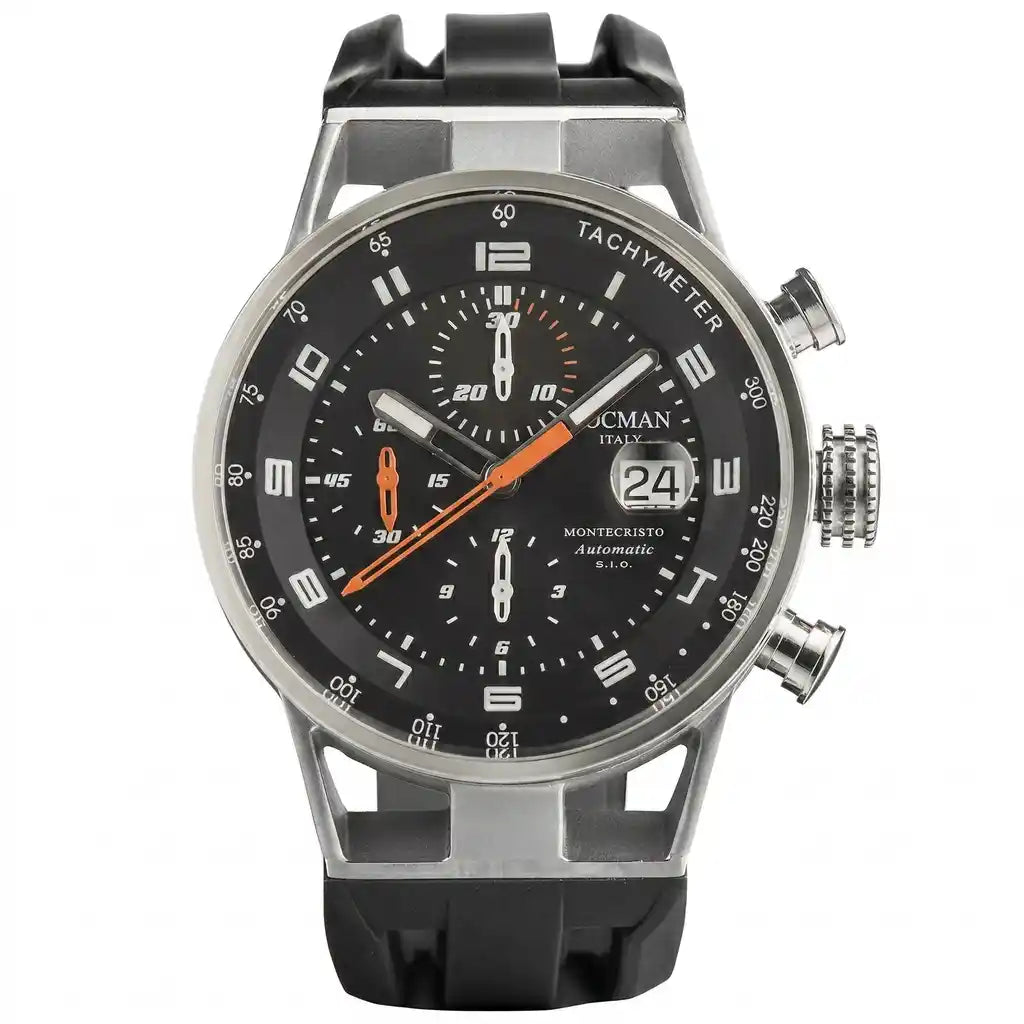 Locman Montecristo Automatic Black 44mm