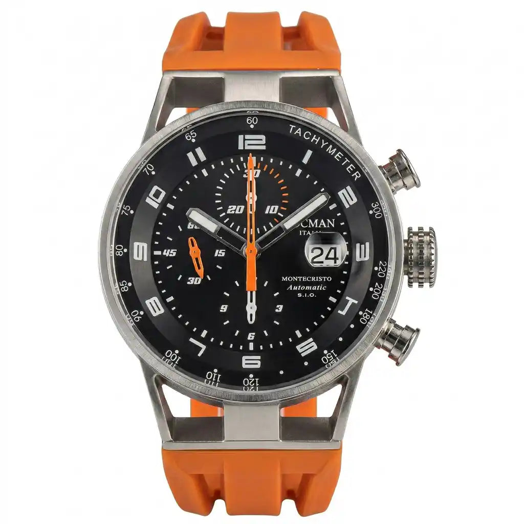 Locman Montecristo Automatic Black 44mm