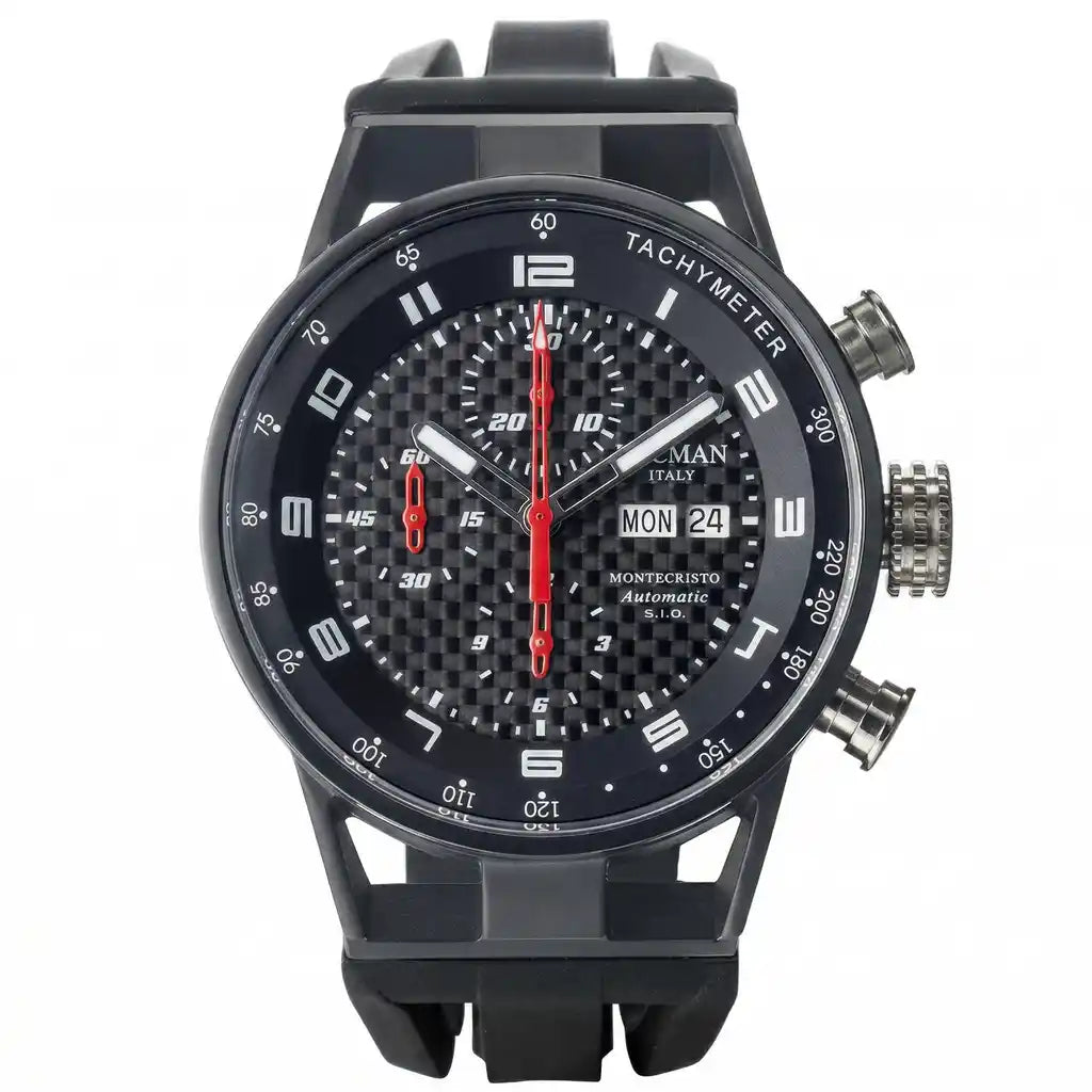 Locman Montecristo Automatic Black 44mm