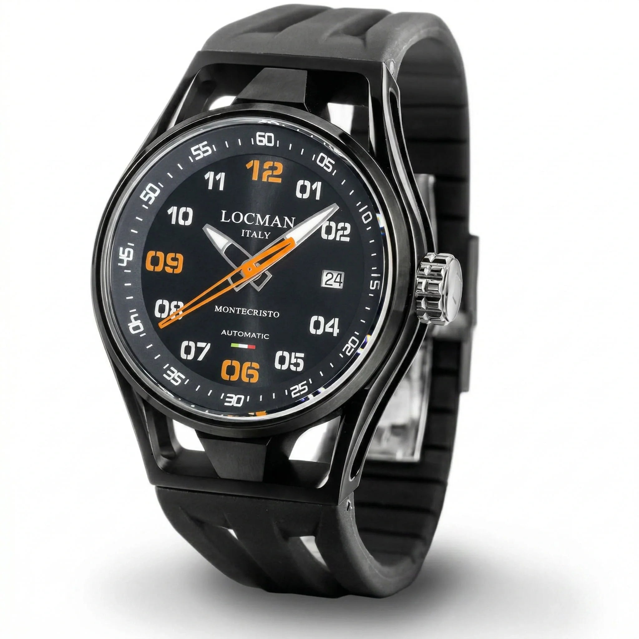 Locman Monte Cristo Automatic Black 42mm