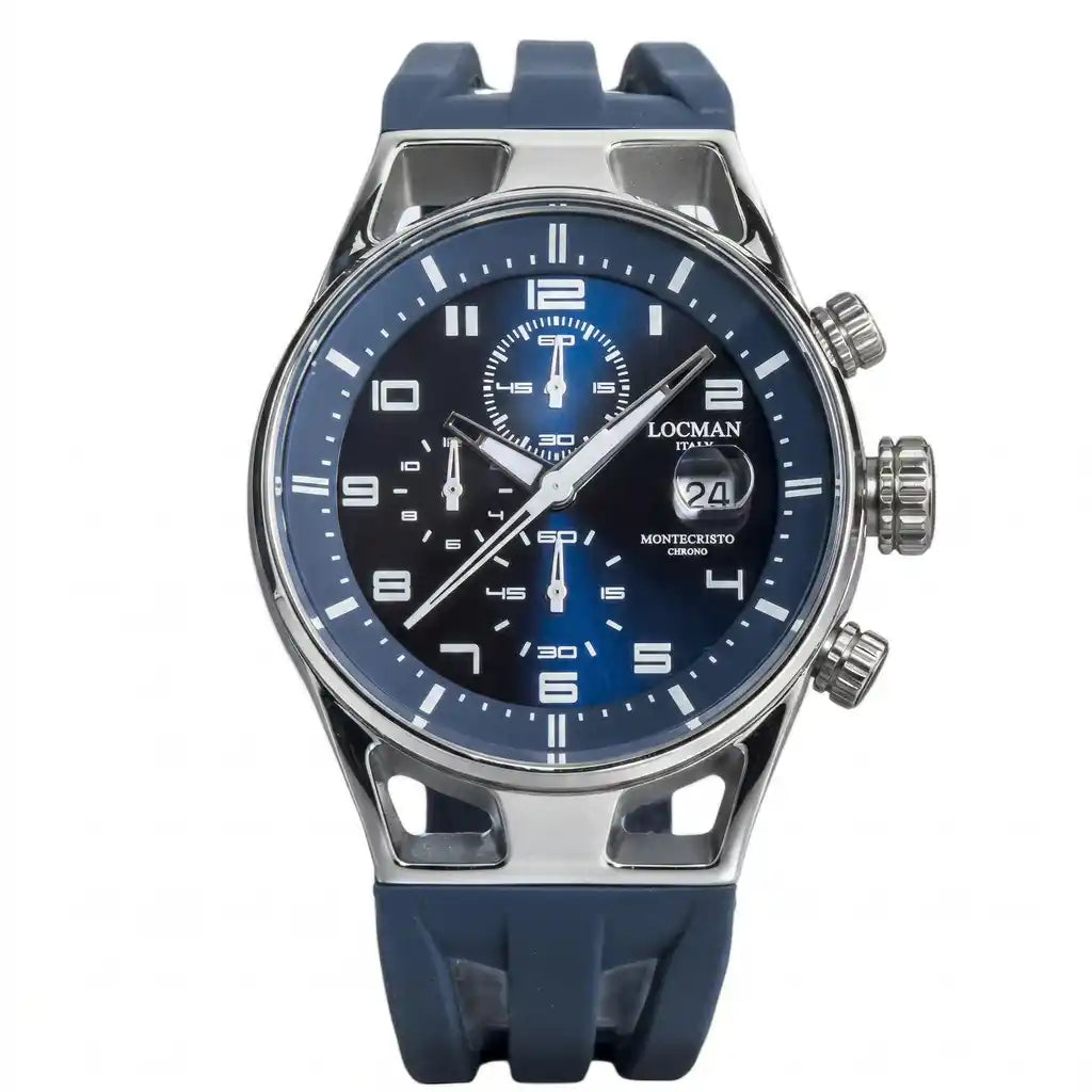 Locman Montecristo Quartz Blue 41mm