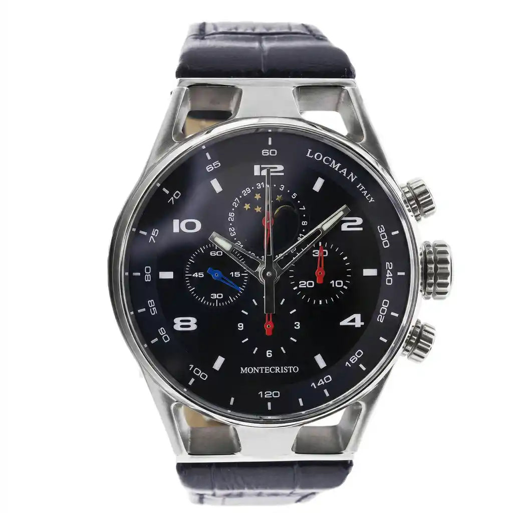 Buy Locman Montecristo 0543A01S-00BKWHPK | Free Shipping | Montredo