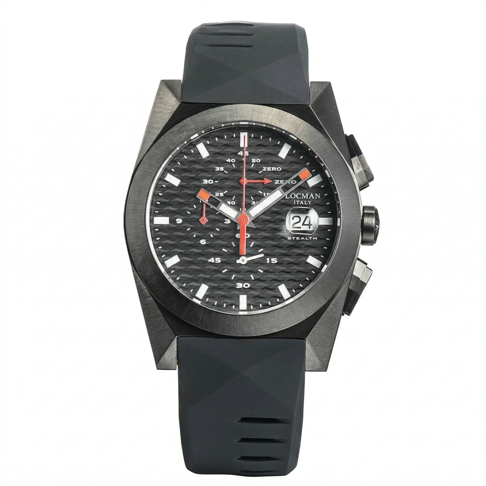 Locman Stealth Quartz Black 41mm