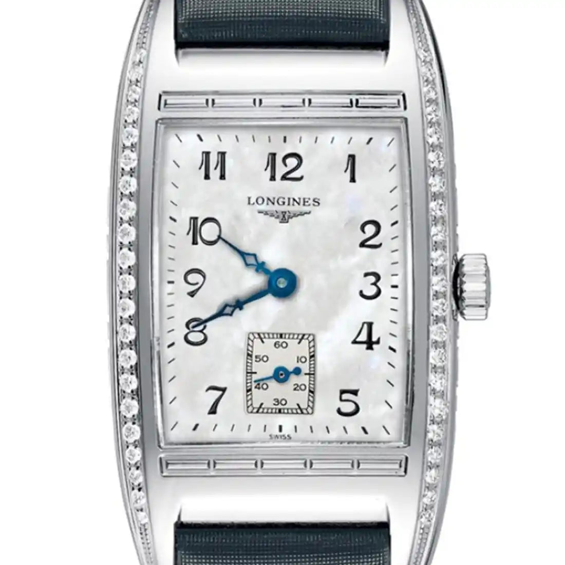 Longines Bellearti Quartz met parelmoer 49 mm