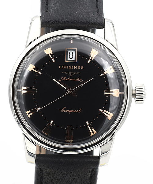 Longines Conquest Automatik Schwarz
