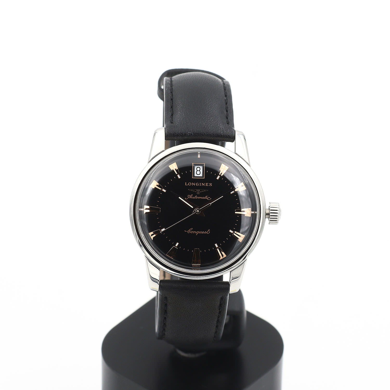 Longines Conquest Automatik Schwarz