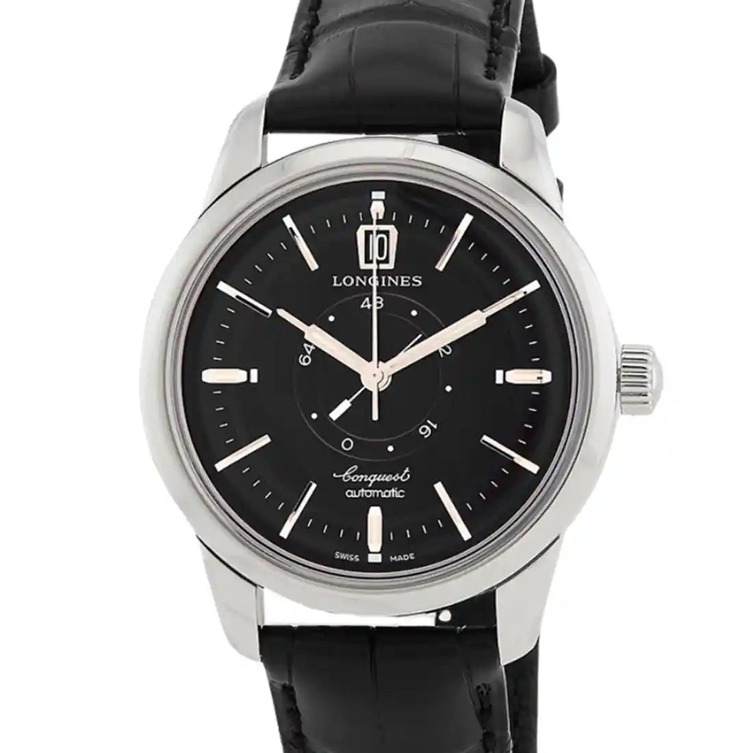 Longines Conquest Automatik Schwarz