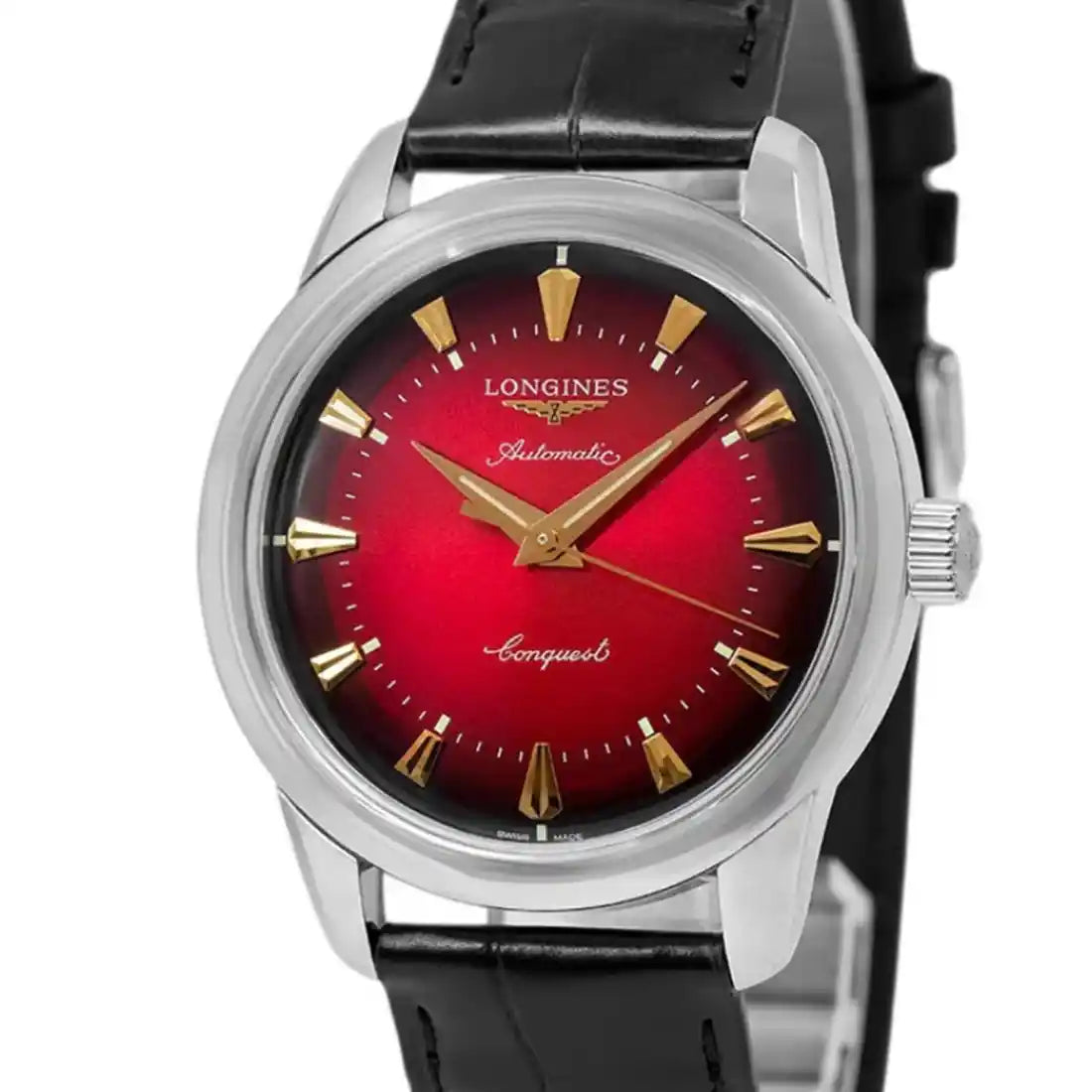 Longines Conquest Automatik Rot