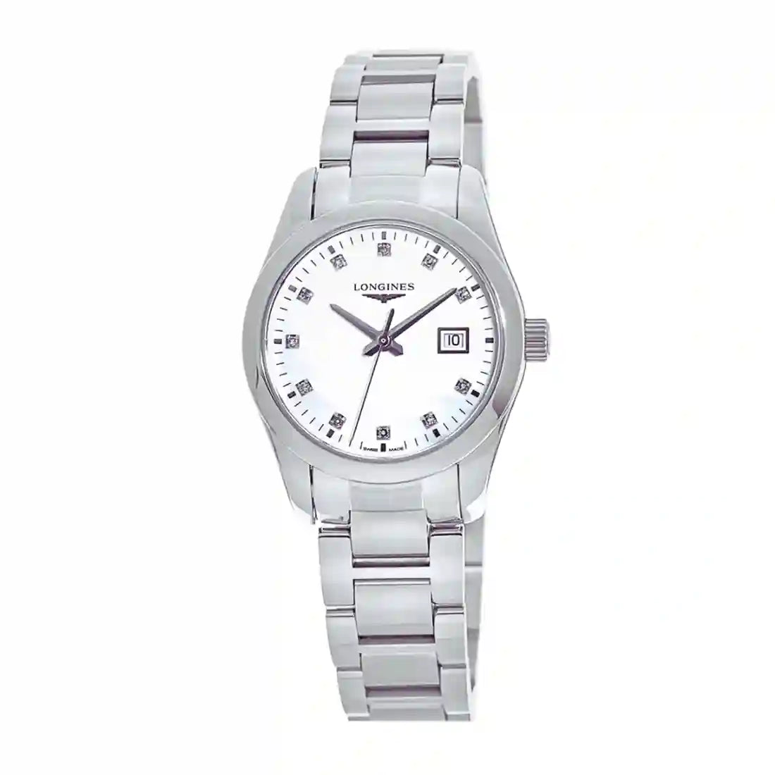 Longines Conquest Quartz Mother of Pearl 30mm