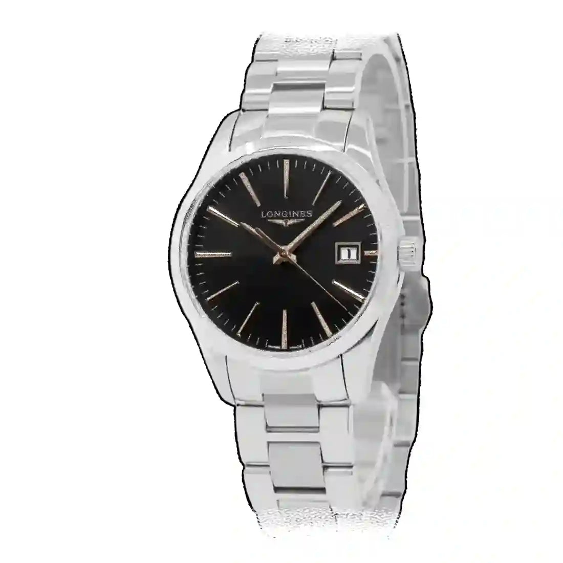 Longines Conquest Quartz Zwart 34 mm