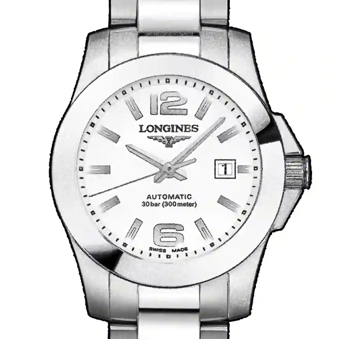 Longines Conquest Automatic Wit 29 mm