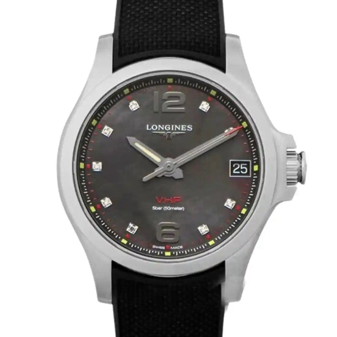 Longines Conquest Quartz met parelmoer 36 mm