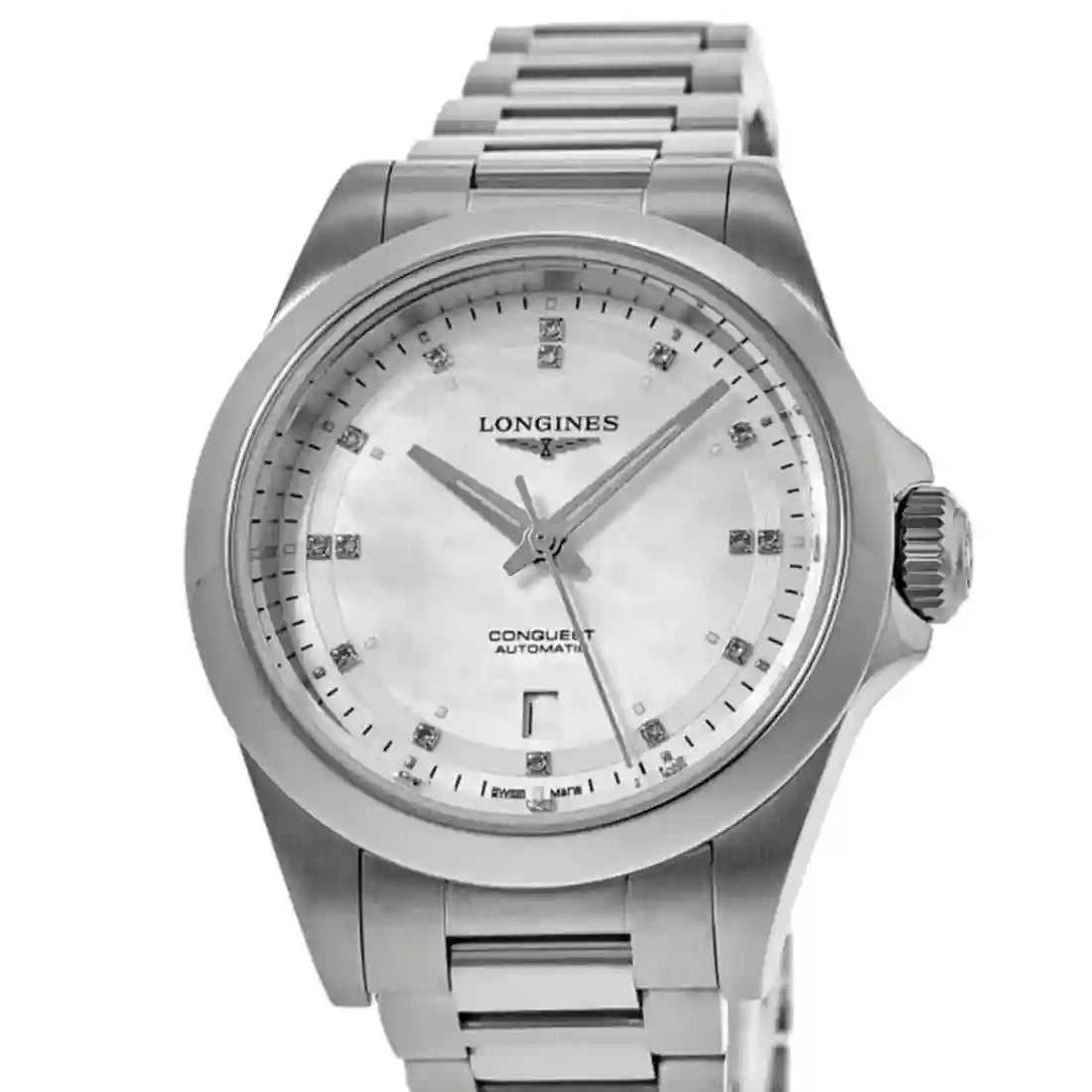 Longines Conquest Automatik Perlmutt