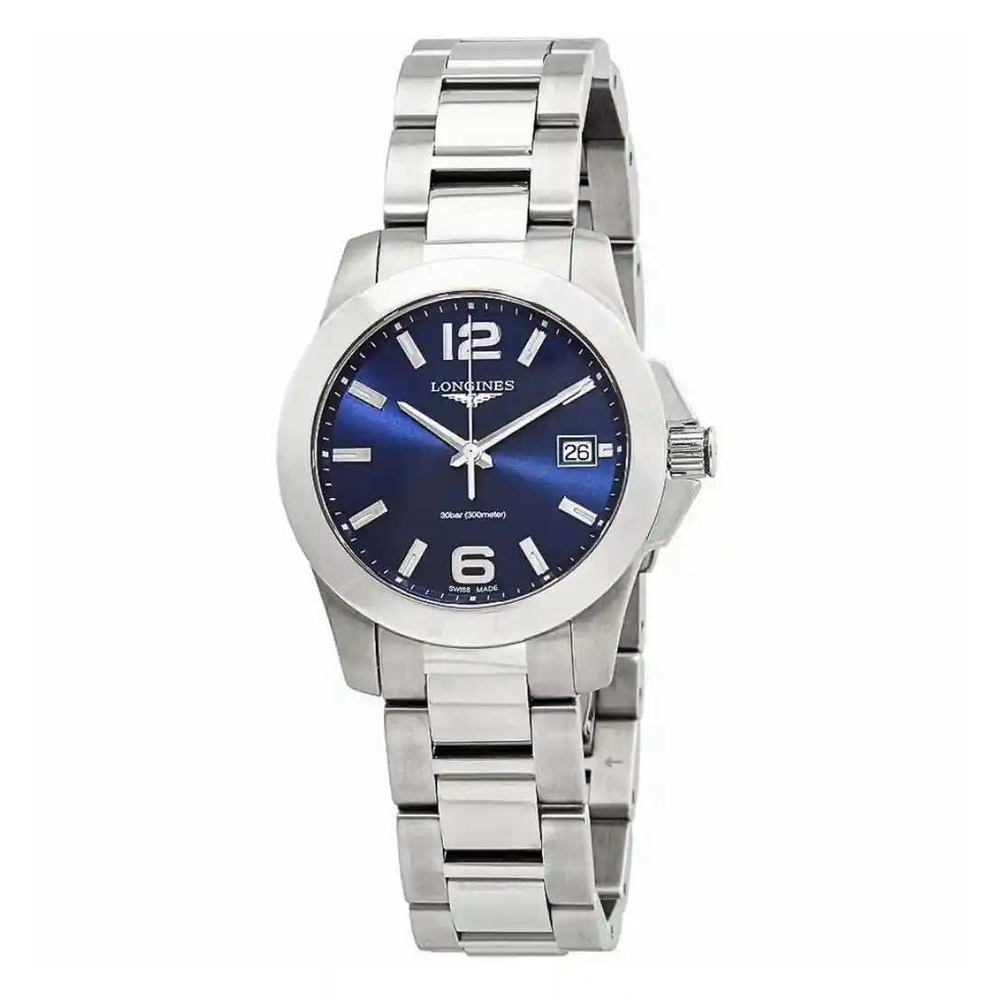 Longines Conquest Quartz Blauw 34 mm