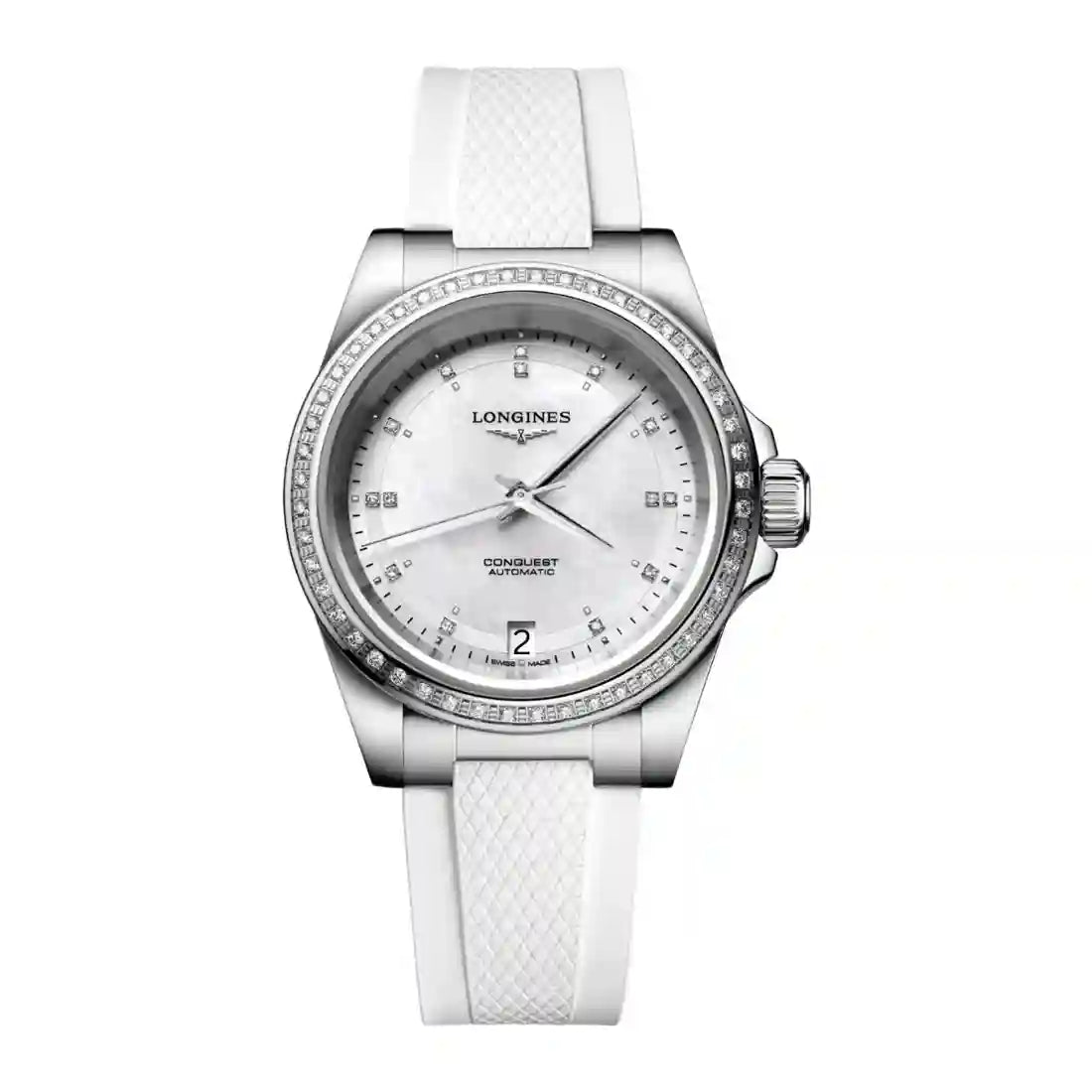 Longines Conquest Automatik Perlmutt