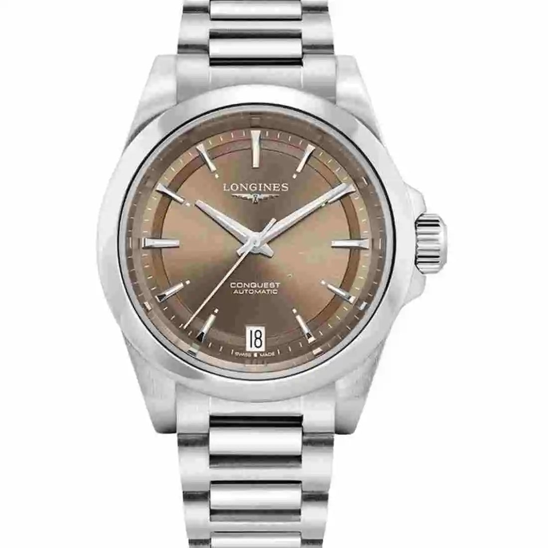 Longines Conquest Automatic bruin 34 mm