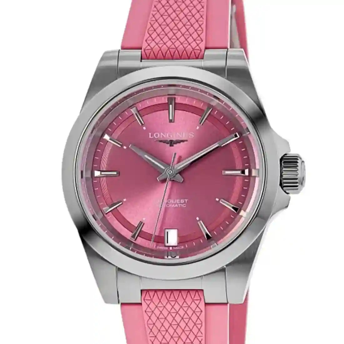 Longines Conquest Automatik Rosa