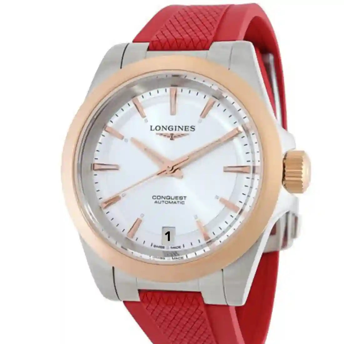 Longines Conquest Automatik Silber