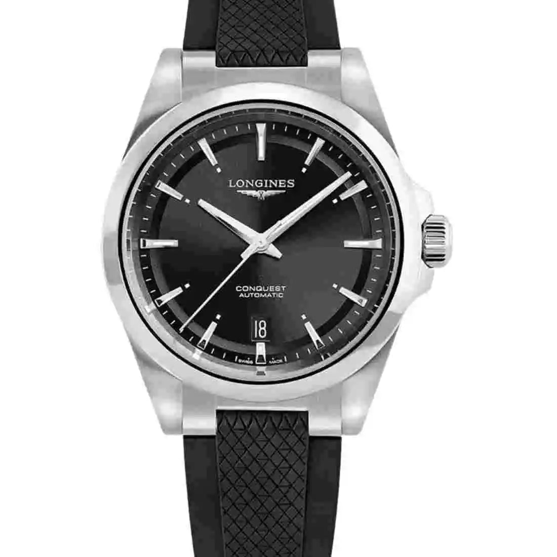 Longines Conquest Automatic Zwart 38 mm