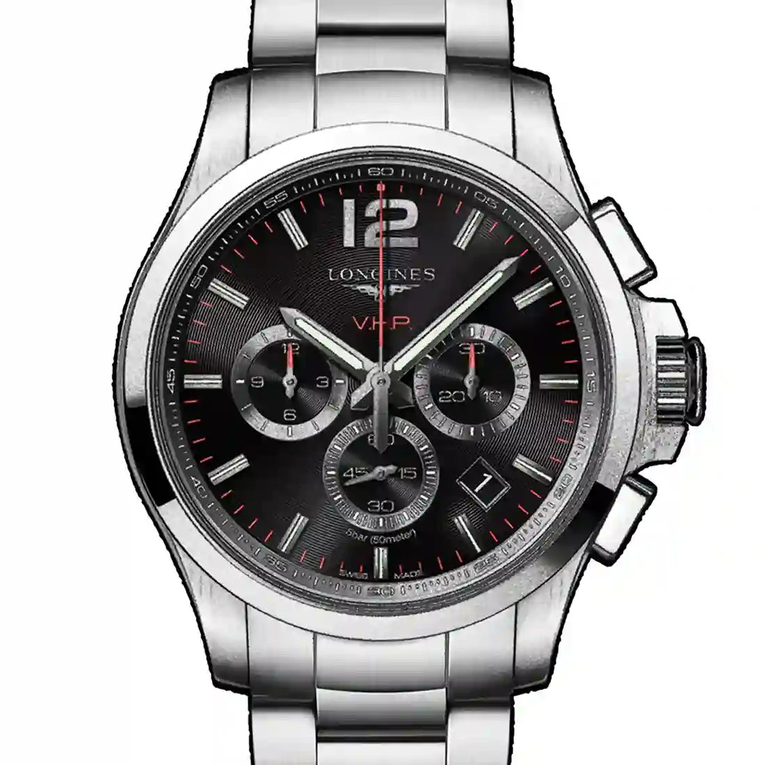 Longines Conquest Quartz Black 44mm