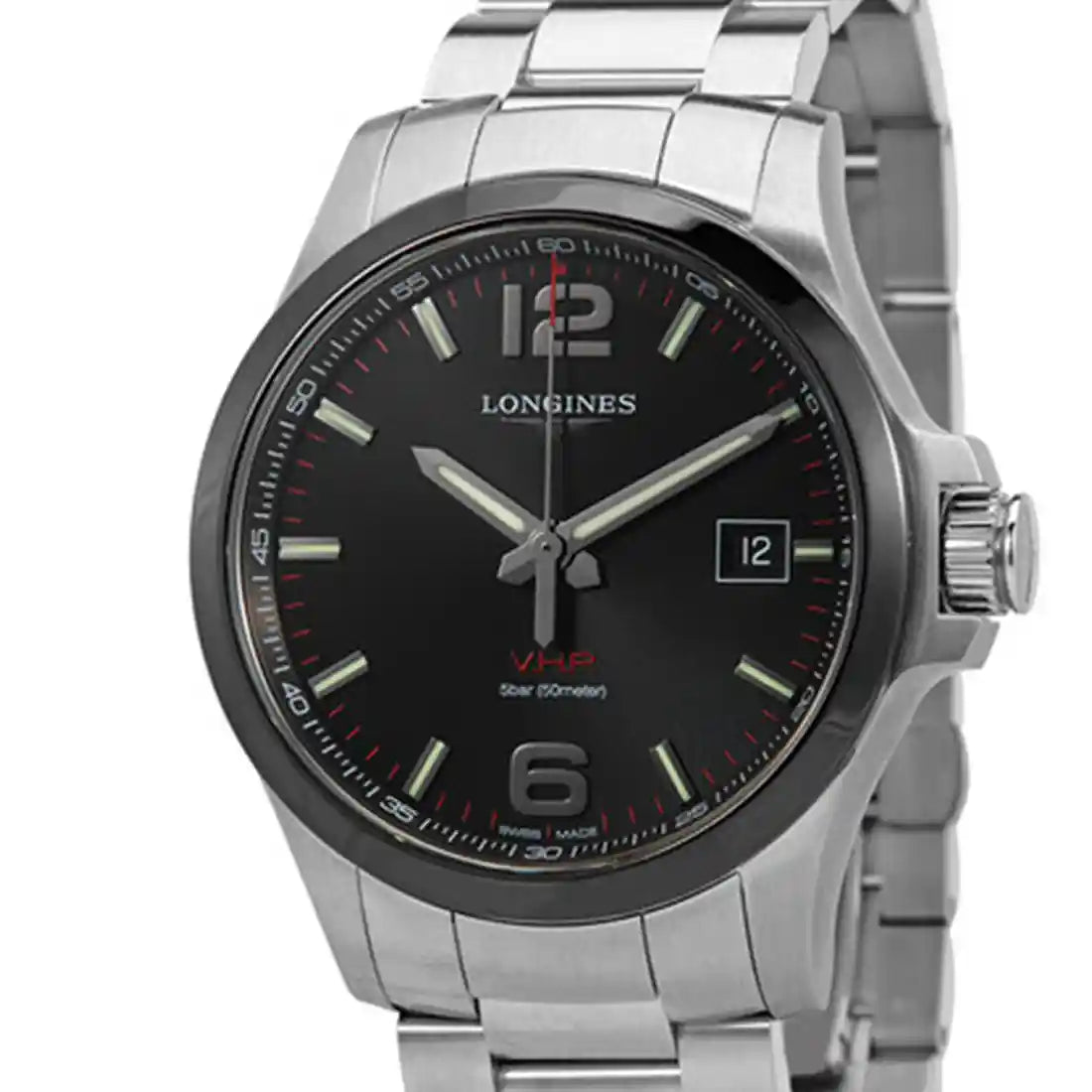 Longines Conquest Quartz Black 43mm