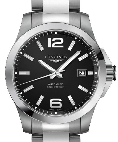 Longines Conquest Automatic Black 39mm