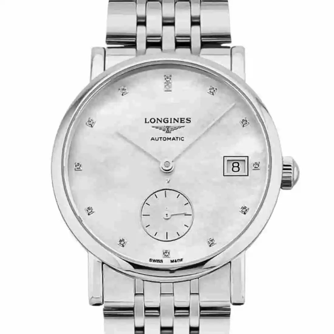 Longines Elegant Automatic met parelmoer, 34 mm