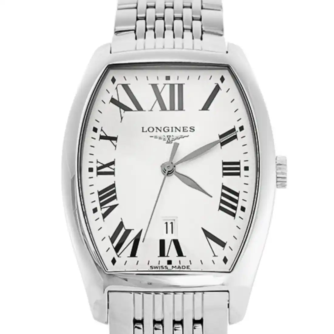 Longines Evidenza Quartz Zilver 38 mm