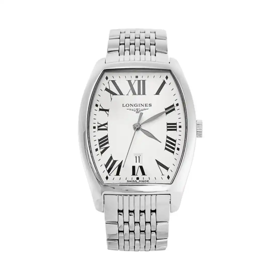 Longines Evidenza Quartz Zilver 38 mm