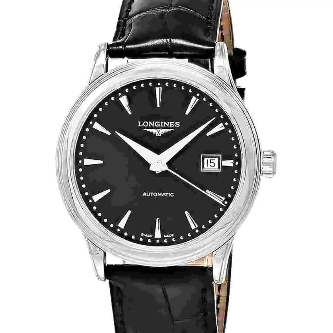 Longines Flagship Automatic Zwart 40 mm