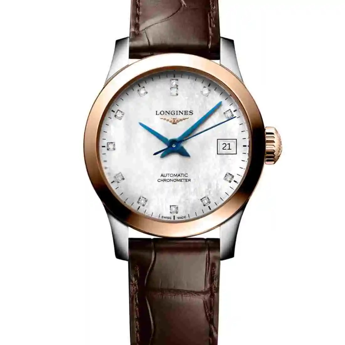 Longines Heritage Automatic Mother of Pearl 26 mm