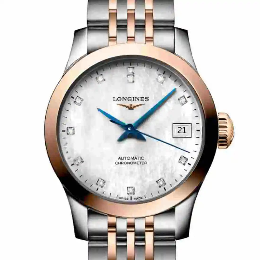 Longines Heritage Automatic Mother of Pearl 26 mm
