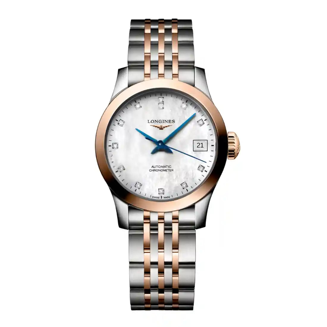Longines Heritage Automatic Mother of Pearl 26 mm