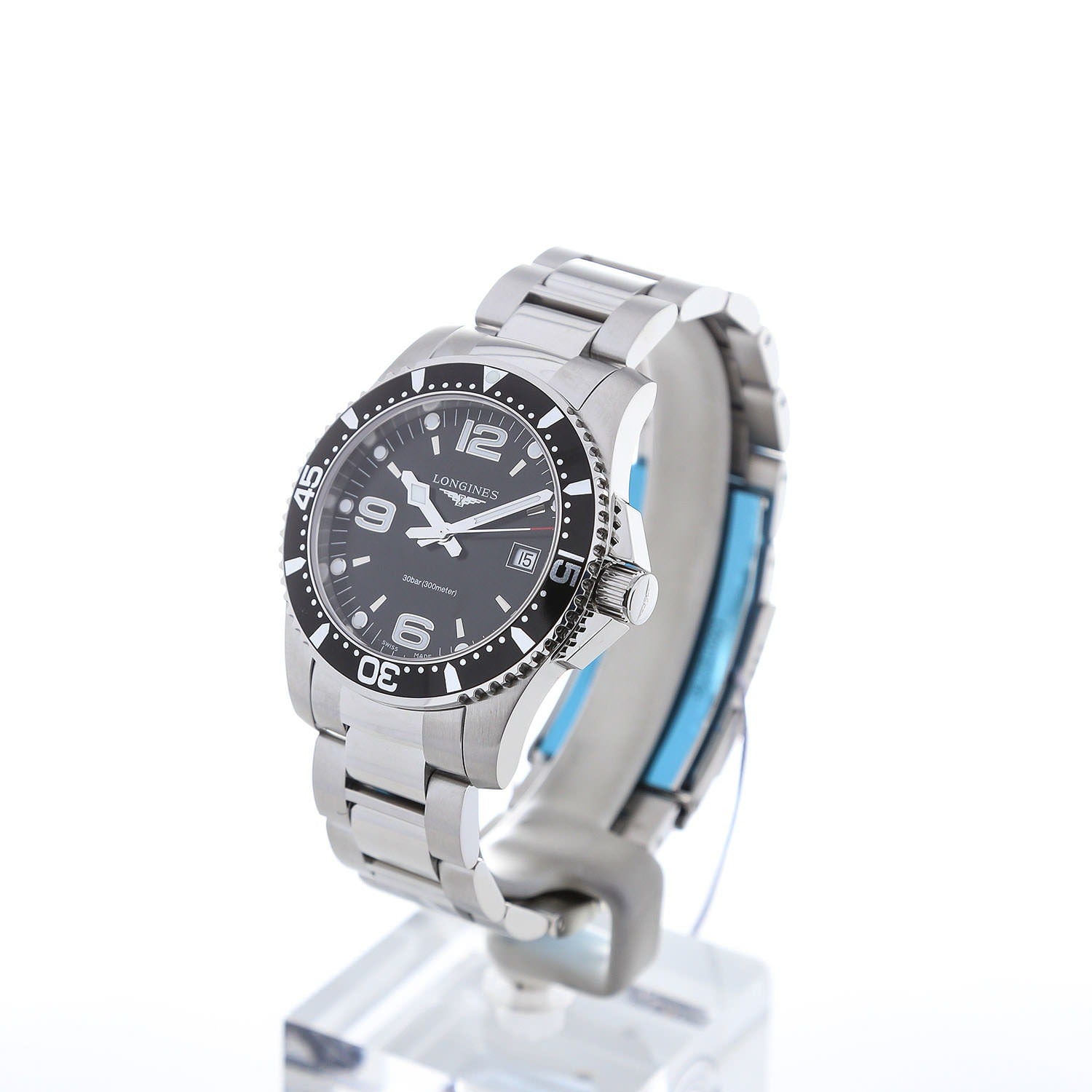 Longines Hydroconquest Quarz Schwarz