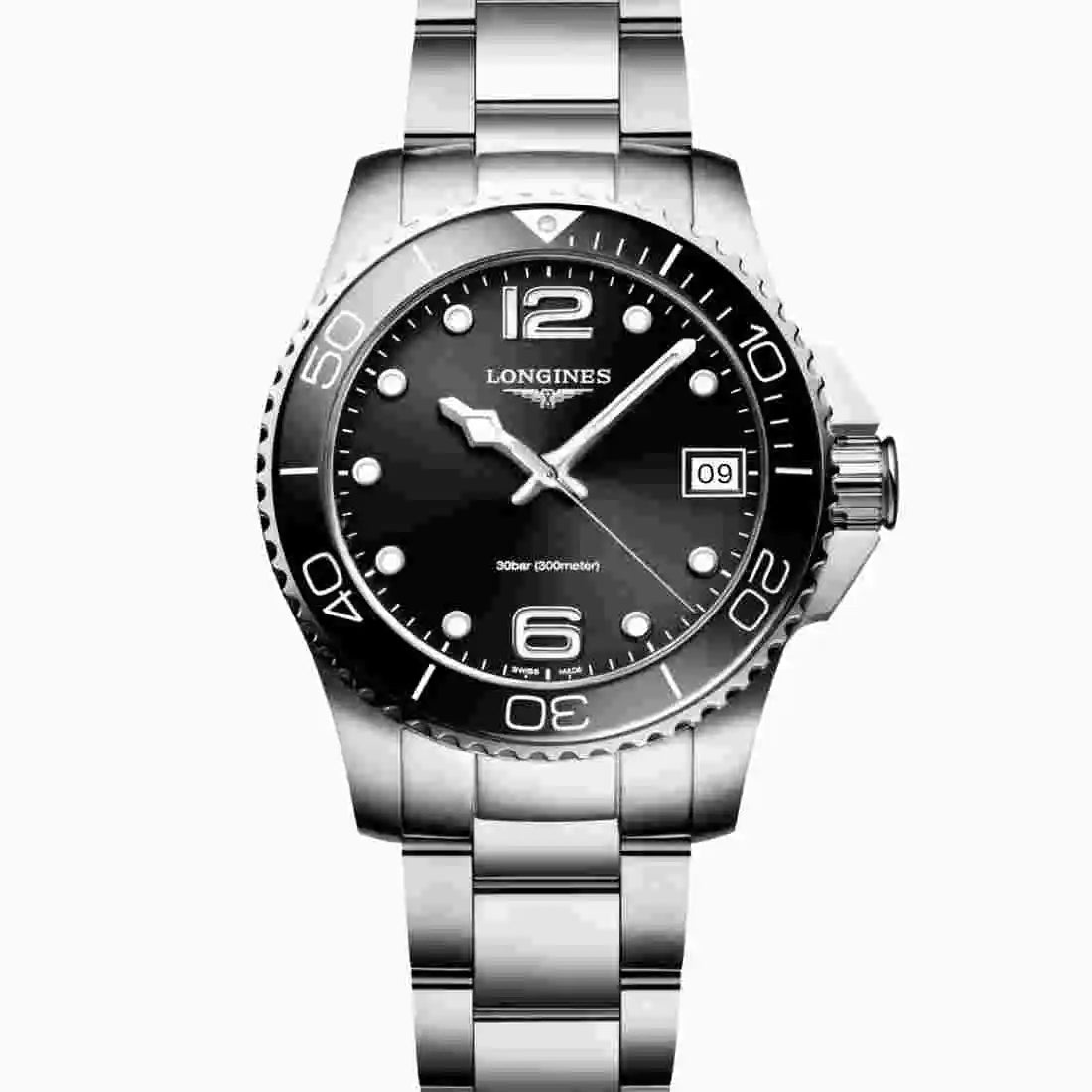Longines HydroConquest Quartz Zwart 32 mm