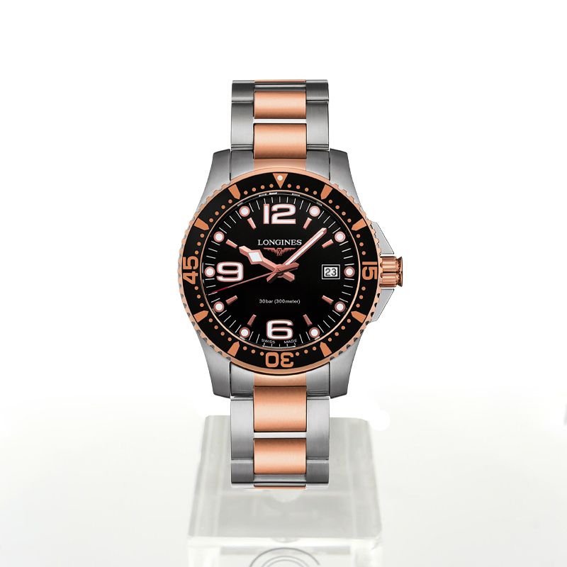 Longines Hydroconquest Quartz Black 41mm