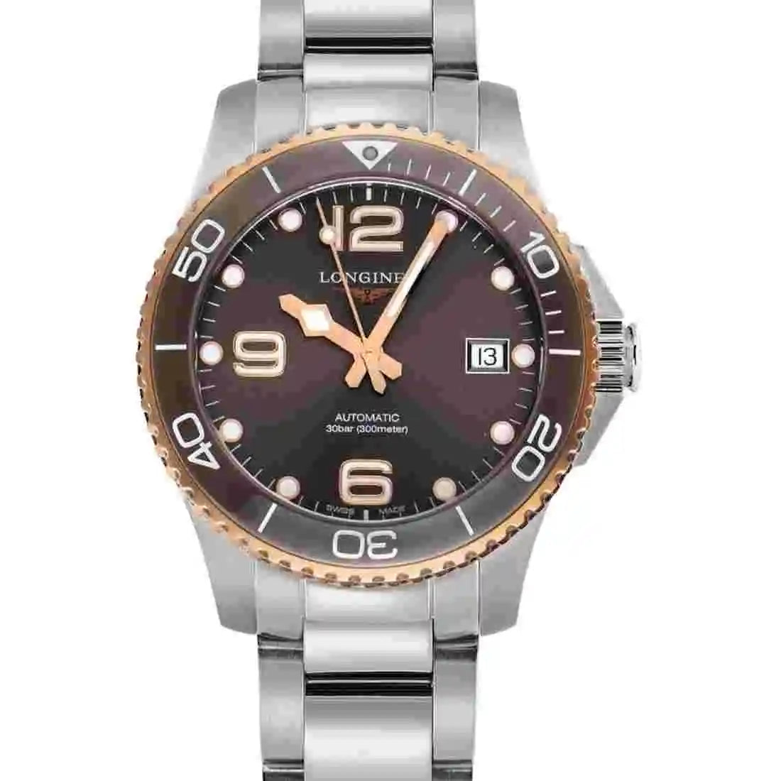 Longines HydroConquest Automatic Grijs 39 mm