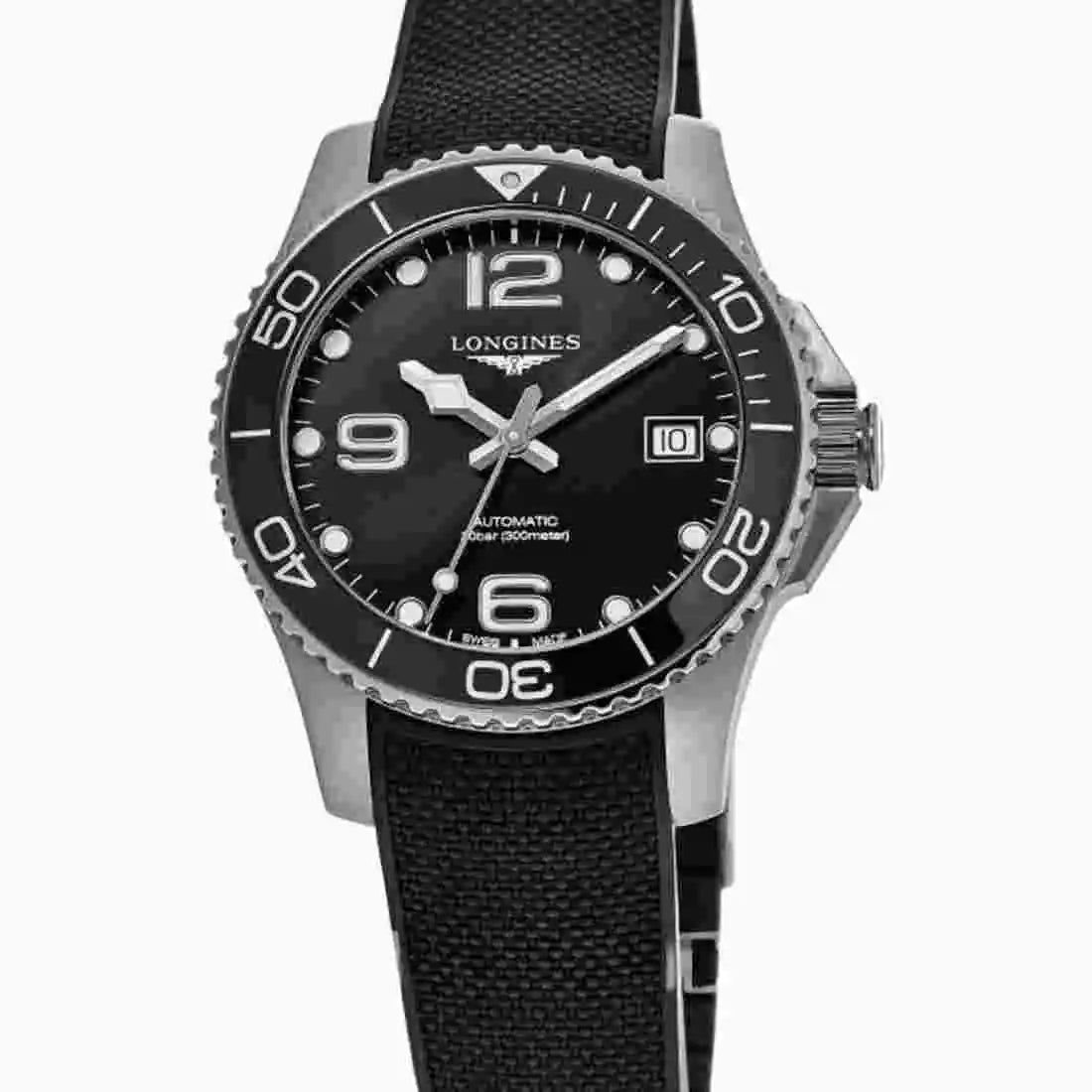 Longines HydroConquest Automatic Zwart 39 mm