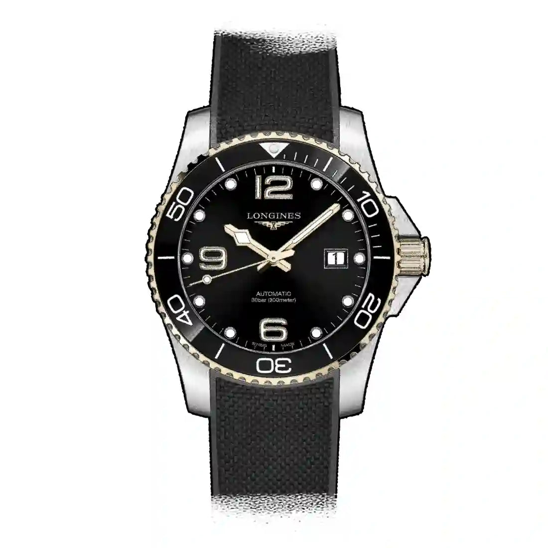 Longines Hydroconquest Automatik Schwarz