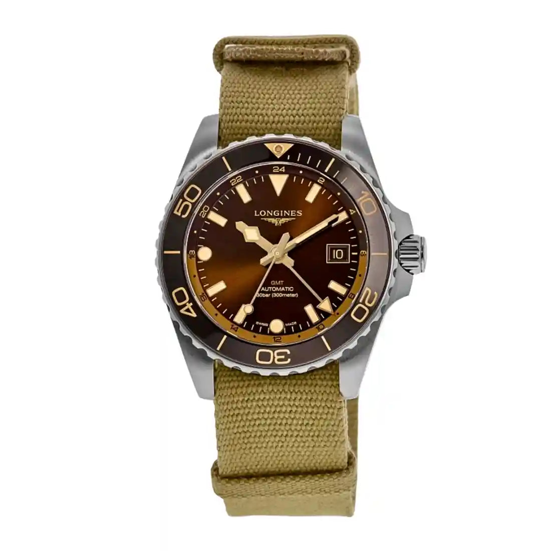 Longines HydroConquest Automatic bruin 41 mm