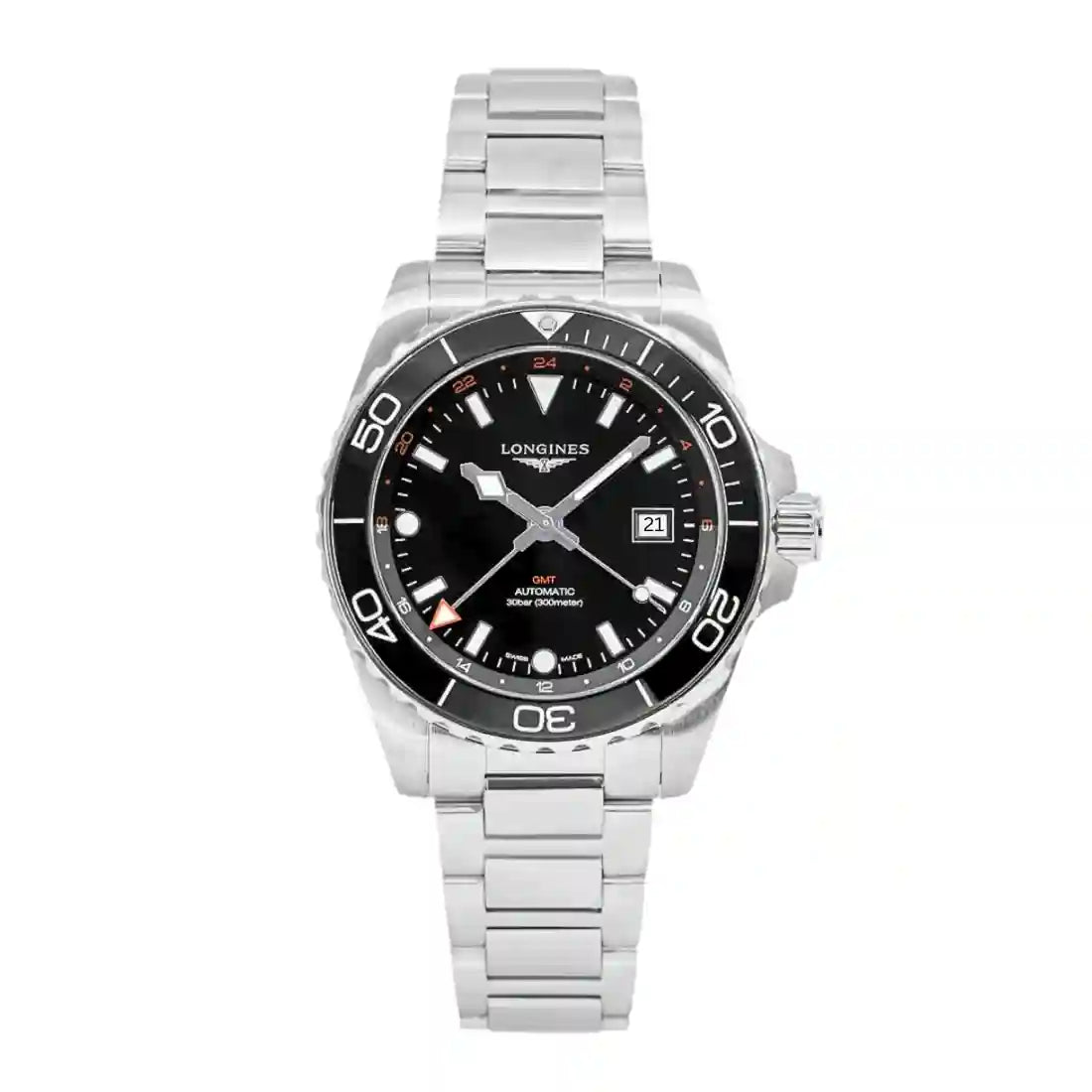 Longines HydroConquest Automatik Schwarz