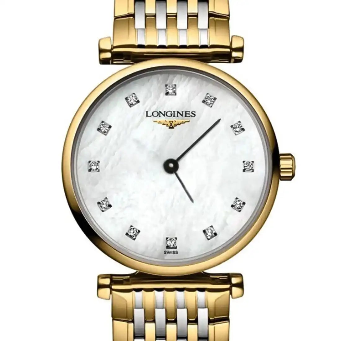 Longines La Grande Classique Quartz met parelmoer, 24 mm