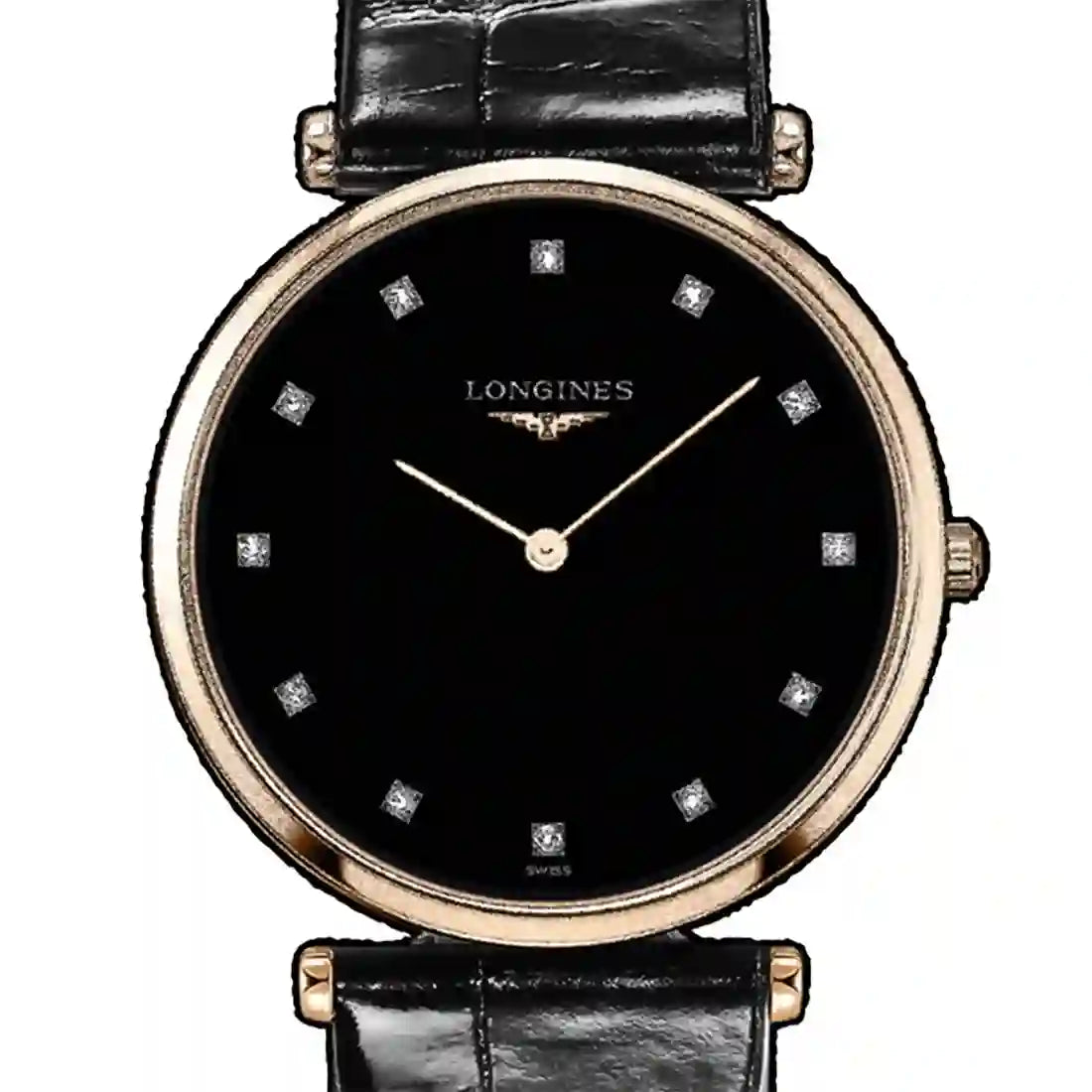 Longines La Grande Classique Quartz Zwart 33 mm