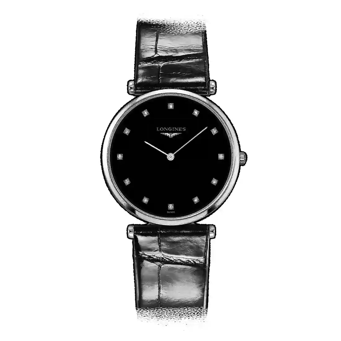 Longines La Grande Classique Quartz Zwart 33 mm