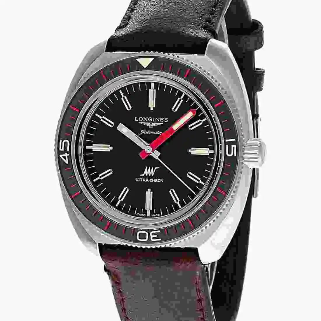 Longines Longines Heritage Automatic Zwart 43 mm