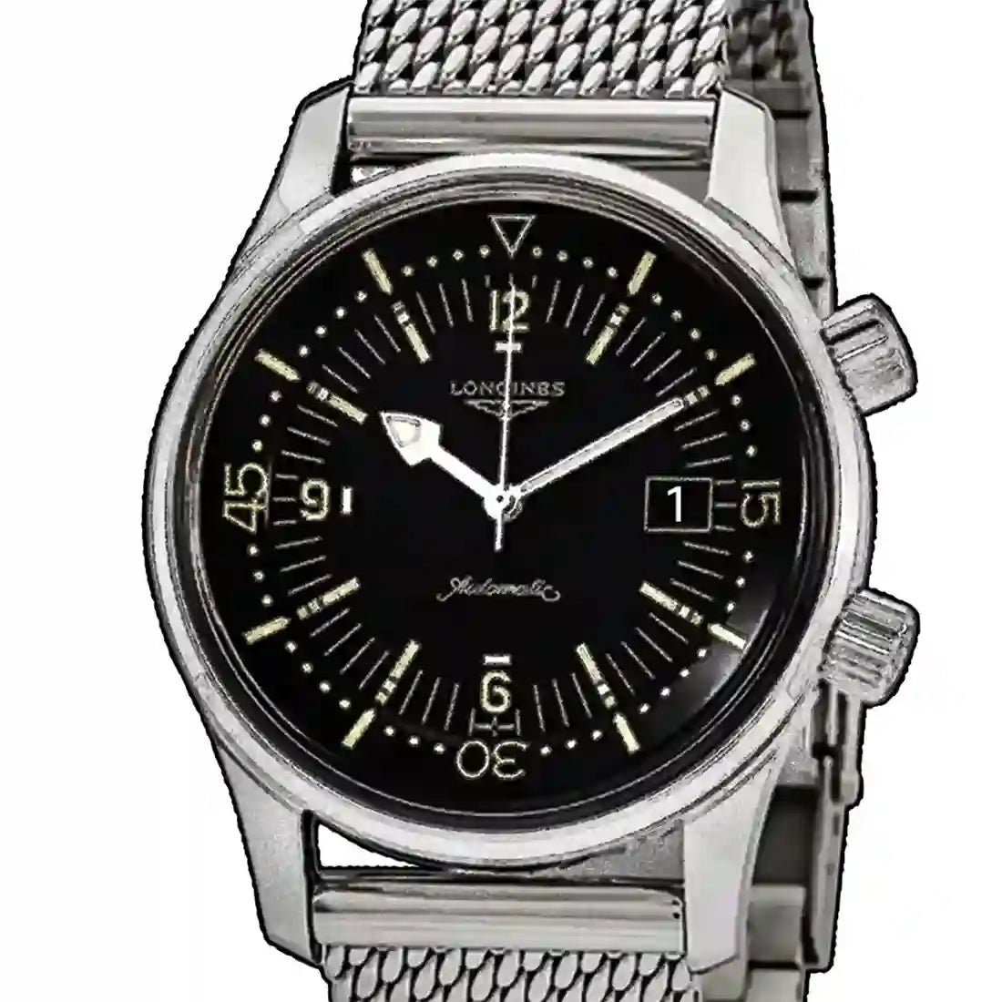 Longines Longines Heritage Automatik Schwarz