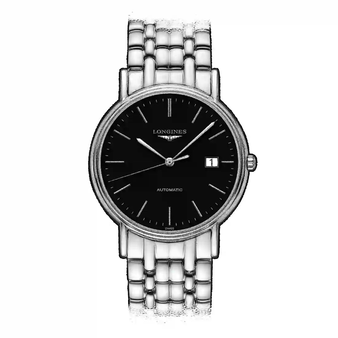 Longines Presence Automatik Schwarz