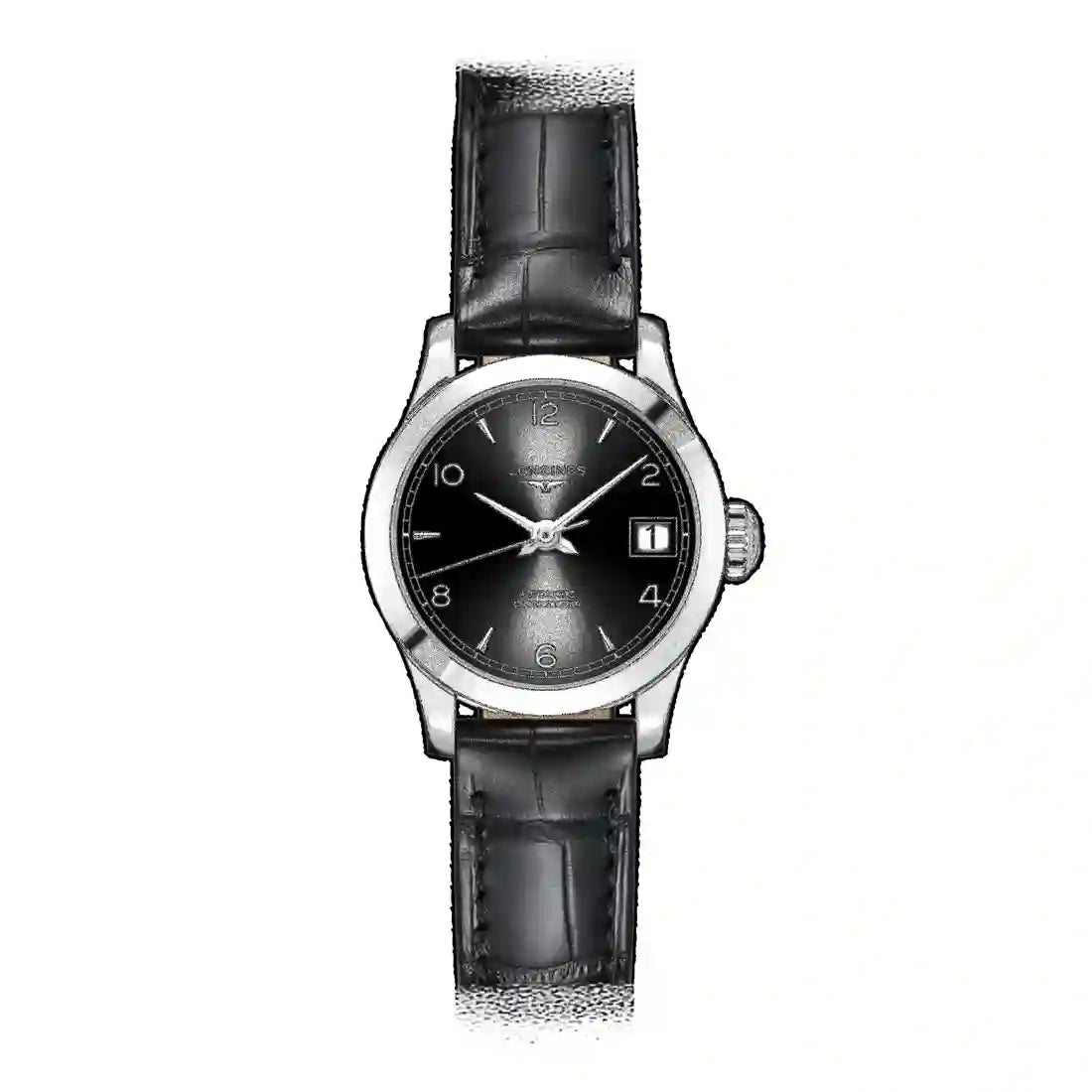 Longines Record Automatik Schwarz