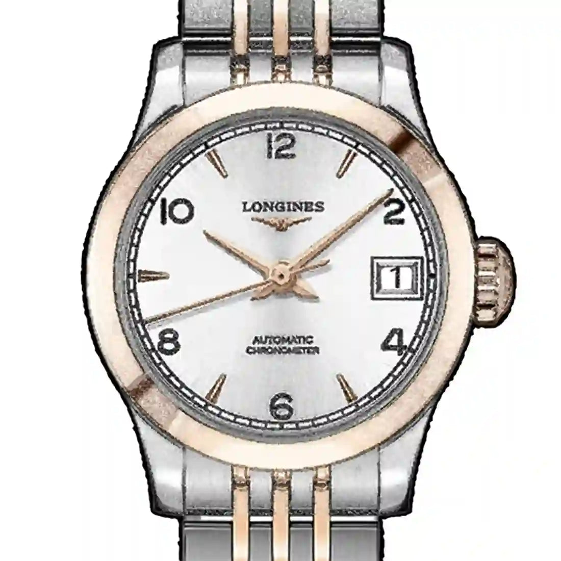 Longines Record Automatik Silber