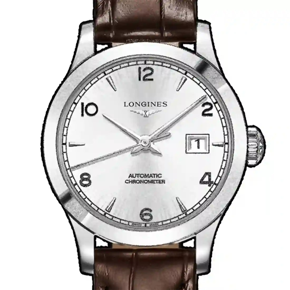 Longines Record Automatik Silber